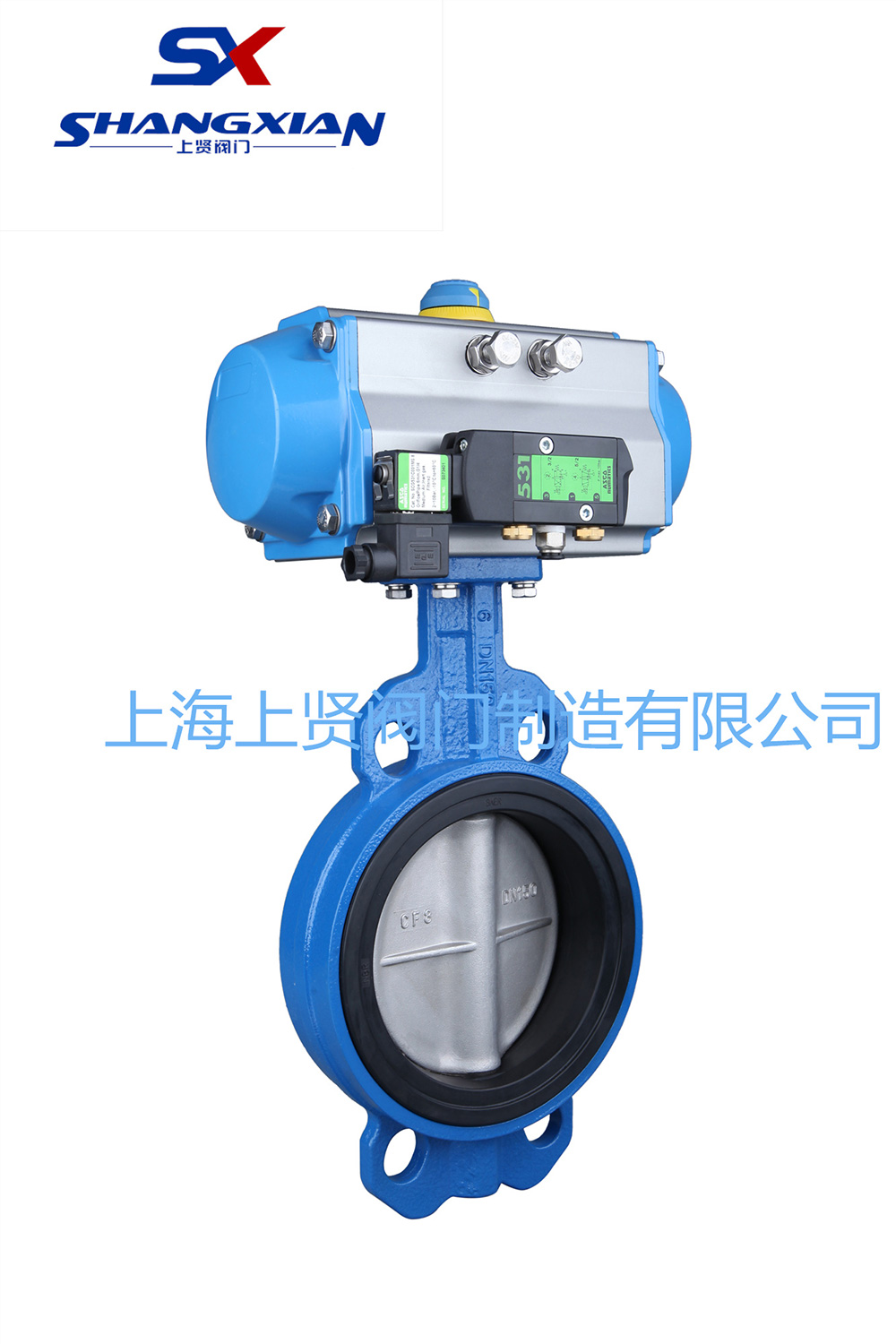 D671氣動對夾式蝶閥 D671氣動對夾式蝶閥