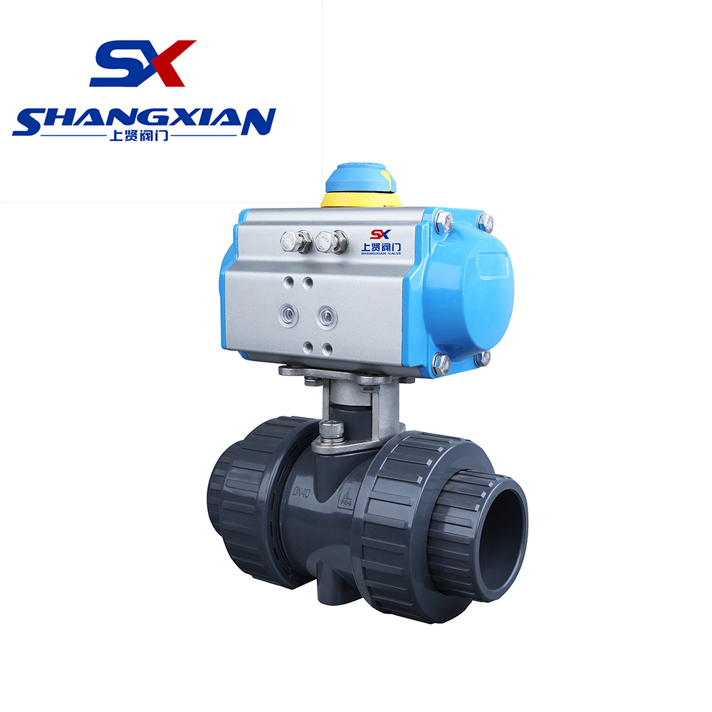 SQ611氣動塑料球閥 SQ611氣動塑料球閥